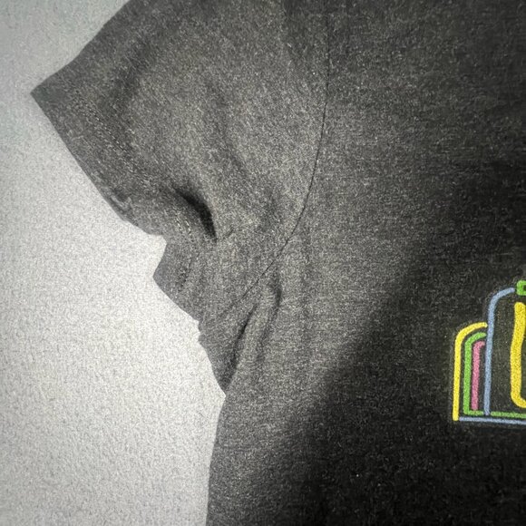 Universal Studios Florida Next Level XL Gray Short Sleeve Fitted Crew Neck Tee - Picture 3 of 7